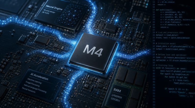 Ominięto ograniczenia programowe układu Apple M4. Autor projektu deklaruje 15,8 TFLOPS mocy dla zadań AI