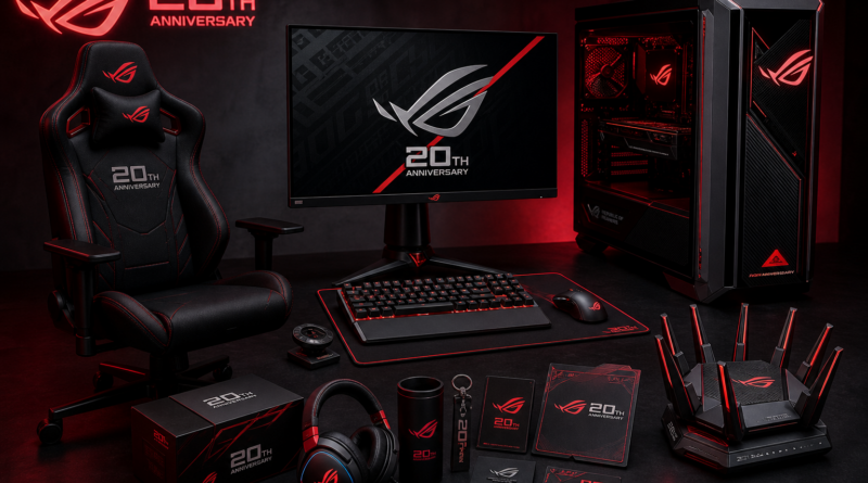 ASUS wycenił kolekcjonerski zestaw ROG na 20-lecie marki na 112 026 juanów