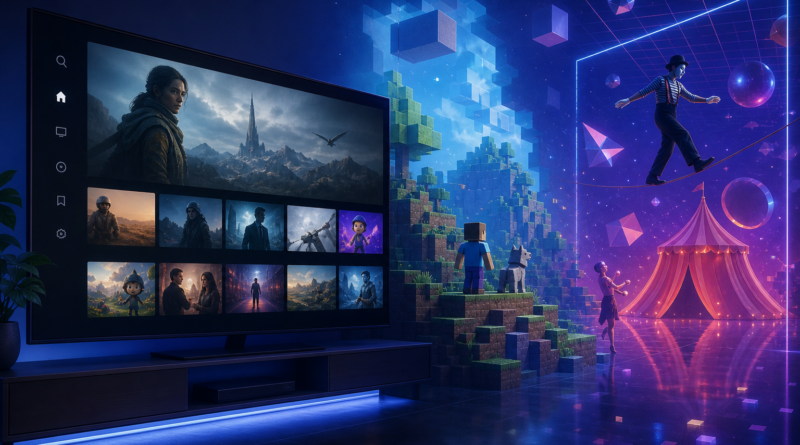 Filmowy „Minecraft” i finał „Obłędnego Cyfrowego Cyrku” trafiły na Netflix