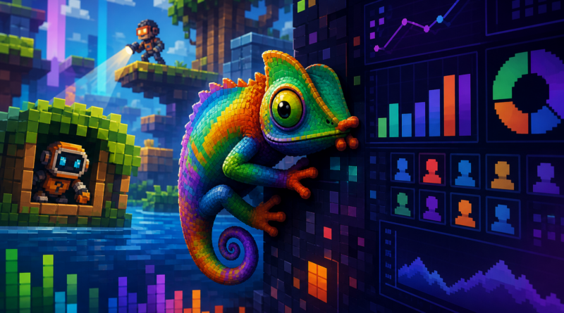 Meccha Chameleon z imponującym wynikiem. Niezależna gra przekroczyła 10 milionów kopii
