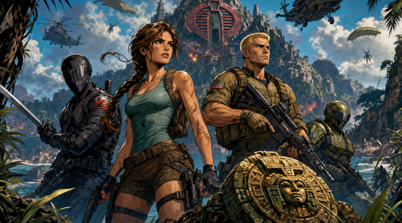 Skybound zapowiada crossover G.I. Joe i Tomb Raider