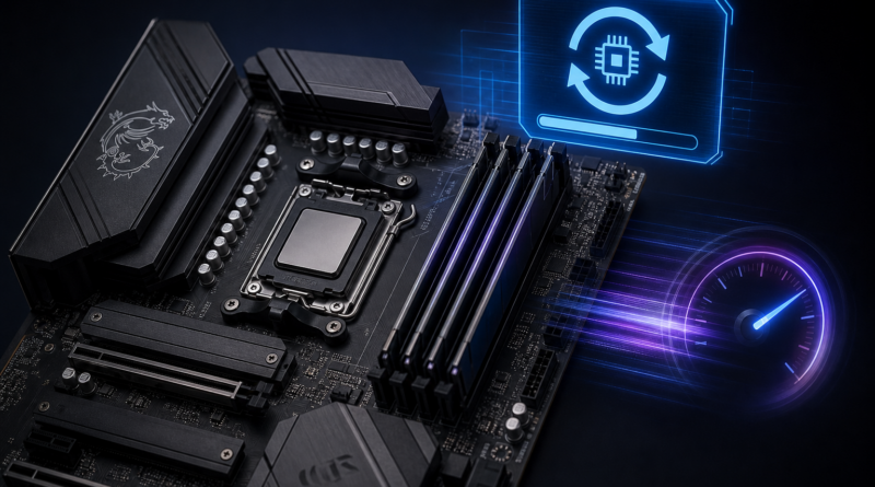 MSI rozszerza obsługę pamięci CXMT DDR5 na płytach AM5 serii 800 i 600