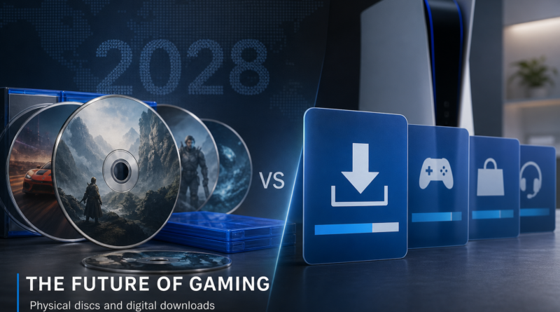 Sony utrzyma produkcję płyt dla części gier na PlayStation po 2028 roku