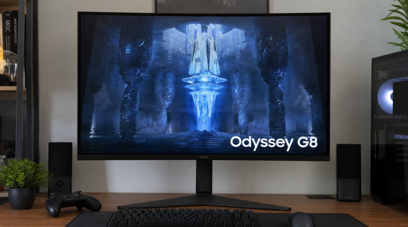 Samsung Odyssey G8 27 cali w promocji Media Expert. Monitor 5K kosztuje 2799 zł