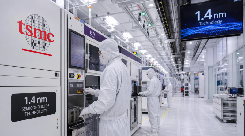 TSMC zapowiada produkcję próbną układów w procesie 1,4 nm w 2027 roku