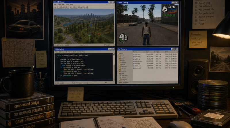 Modder uruchomił trylogię GTA z PS2 w jednej grze na PC