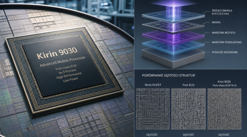 Analiza Kirina 9030: SMIC osiąga większą gęstość niż Intel 18A, ale z istotnymi kompromisami