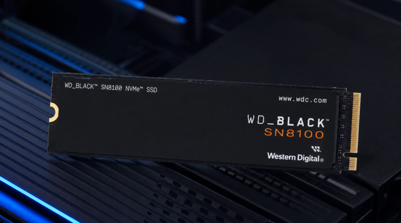 WD_BLACK SN8100 4 TB PCIe 5.0 SSD dostępny na Amazonie za 699,99 USD