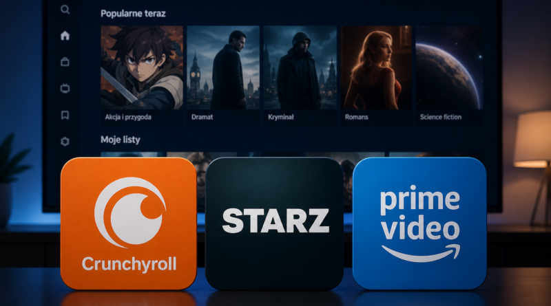 Crunchyroll i Starz w pierwszym pakiecie streamingowym dla widzów w USA