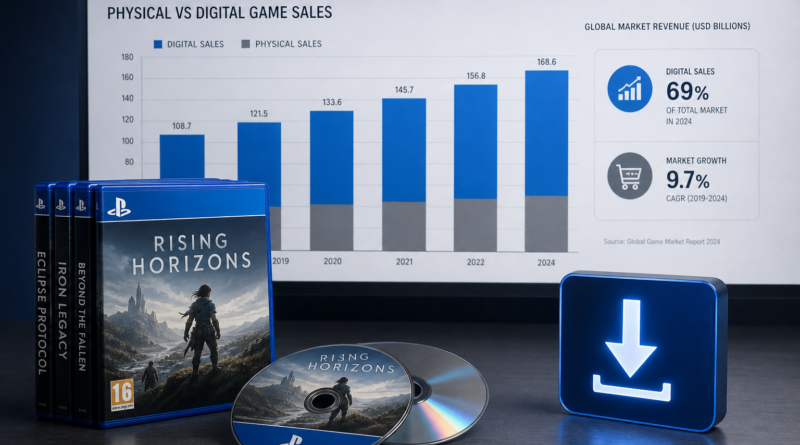 Sprzedaż gier fizycznych na PlayStation wciąż ma znaczenie. Nowe szacunki analityków