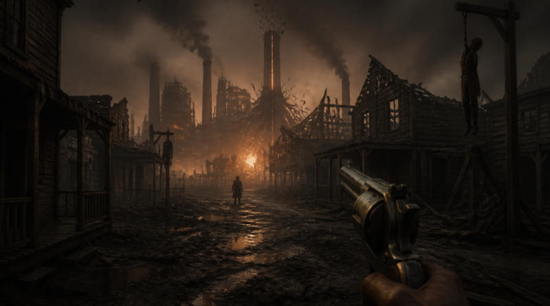 Guns of Eschaton pokazane na pierwszym gameplayu. Soulslike FPS od twórców z udziałem Viktora Antonova