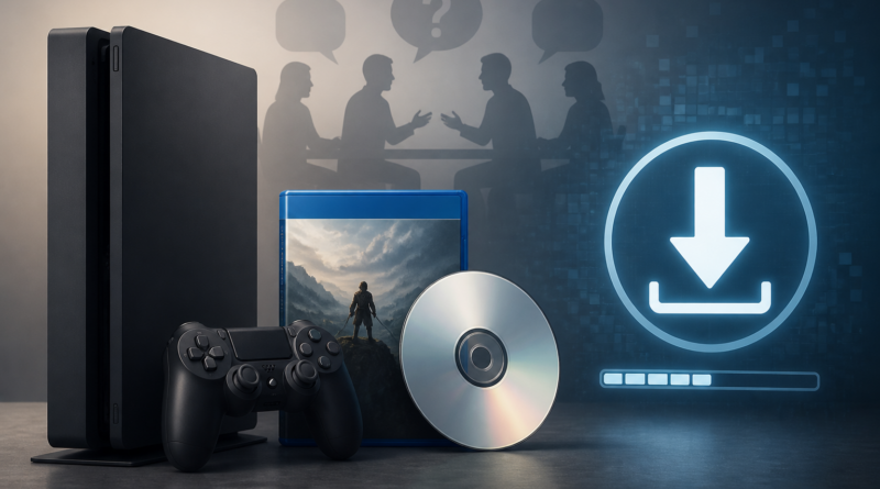 Sony odpowiada na krytykę końca produkcji płyt z grami. Decyzja pozostaje w mocy