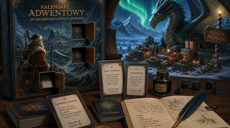 Solo RPG w formie kalendarza adwentowego na Kickstarterze. Kampania kończy się za kilka dni