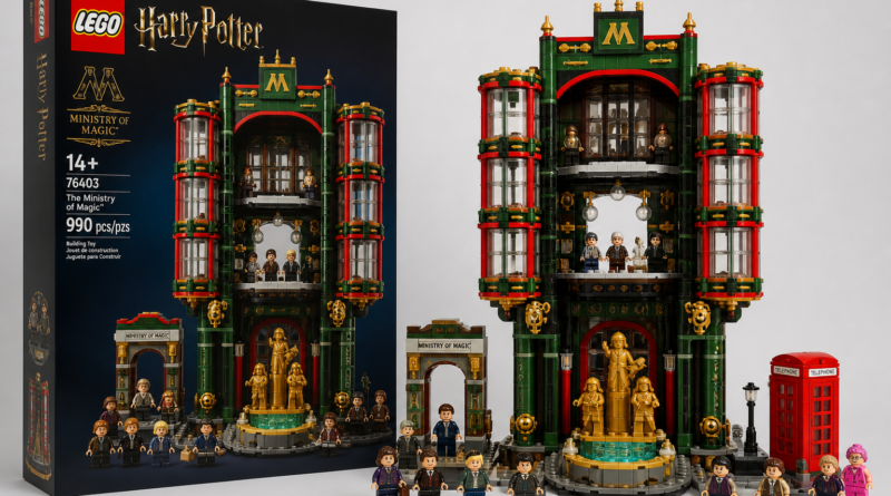 LEGO Harry Potter świętuje 25-lecie nowym zestawem Ministerstwa Magii