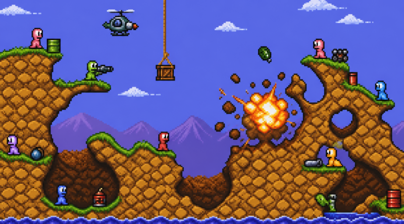 Worms: The Director’s Cut 1.5 jest już dostępne. Kultowa gra otrzymała bezpłatne rozszerzenie