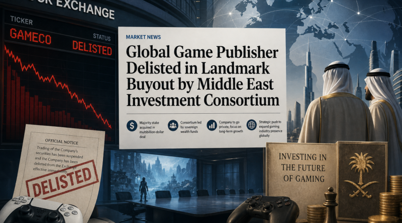 Electronic Arts wycofane z Nasdaqu po przejęciu przez konsorcjum z dominującym udziałem saudyjskiego funduszu