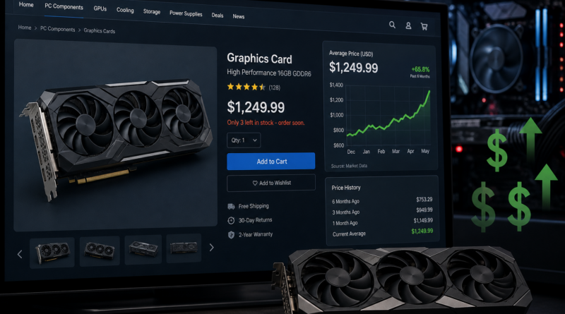 GeForce RTX 5060 Ti 16 GB drożeje na Newegg. Ceny przekraczają 800 dolarów