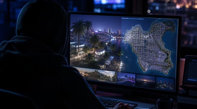 Nowe materiały z GTA VI miały trafić do sieci. Pokazują mapę i fragmenty rozgrywki