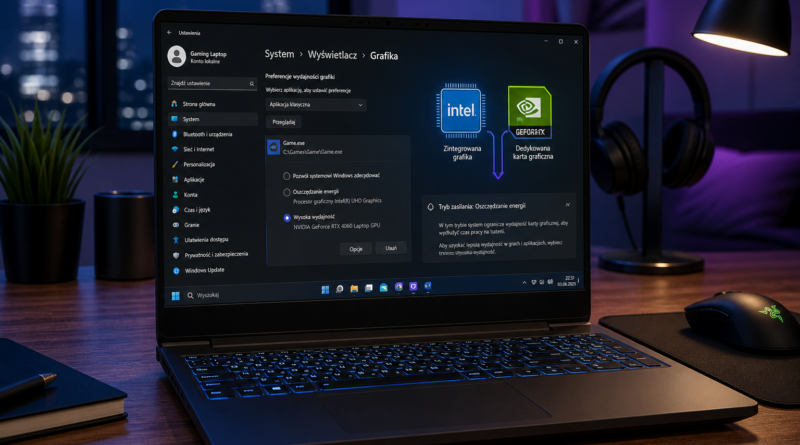 Windows może usuwać sterownik dGPU w laptopach gamingowych pracujących długo w trybie Eco