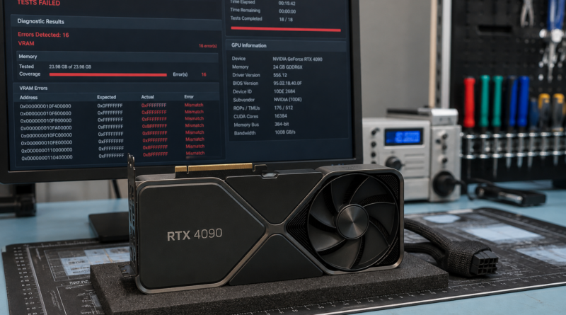 Użytkownik RTX 4090 zgłasza degradację pamięci VRAM. GIGABYTE odmawia wymiany gwarancyjnej