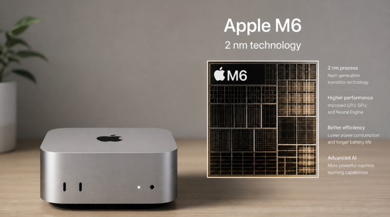 Apple prezentuje układ M6 w technologii 2 nm i odświeżonego Maca mini