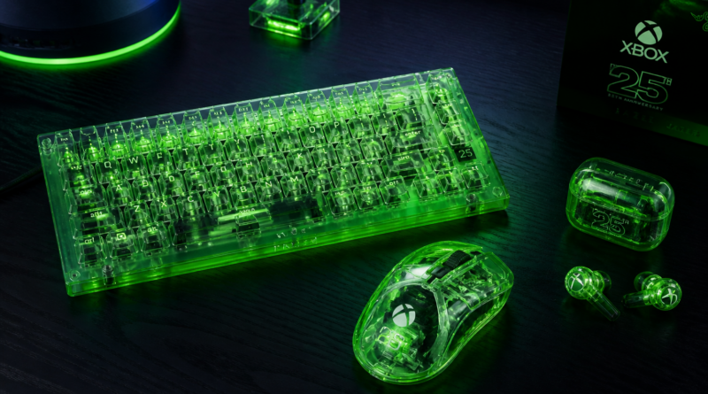 Razer zapowiada przezroczyste zielone akcesoria na 25-lecie Xboxa