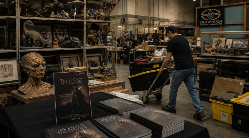 Phil Tippett zamknął studio w Berkeley i wystawił pamiątki na aukcję