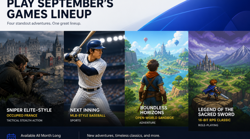 Wrześniowe gry w PS Plus potwierdzone. W ofercie cztery tytuły
