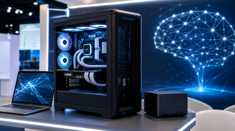 AMD pokazało Threadripper Halo Station i komputery Ryzen AI MAX na targach IFA 2026