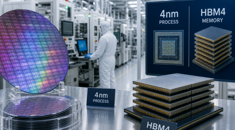 Raport: Samsung przeznacza ponad połowę mocy 4 nm na układy bazowe HBM4