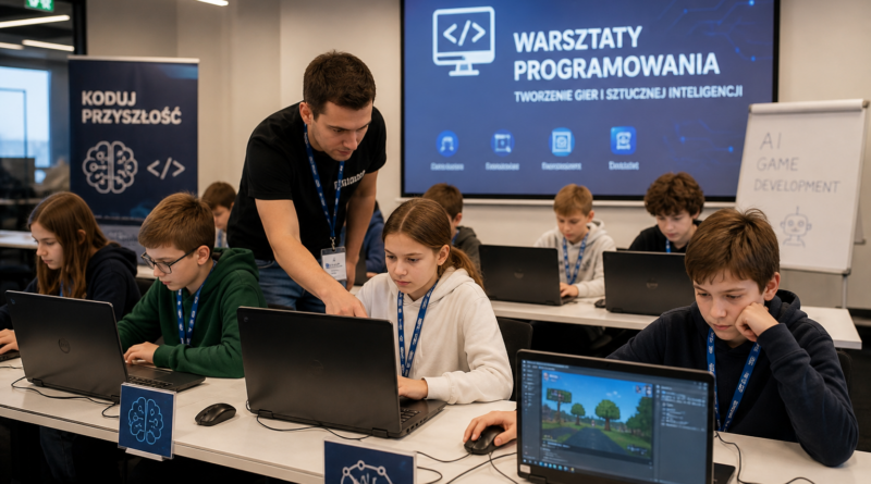 Bezpłatne warsztaty ClickOn mają uczyć dzieci praktycznego korzystania z AI
