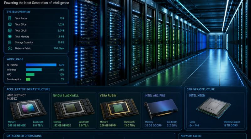 MLPerf Inference 6.1: AMD pokazuje klaster 512 GPU MI355X, NVIDIA debiutuje z Vera Rubin, a Intel zgłasza Xeony i Arc Pro