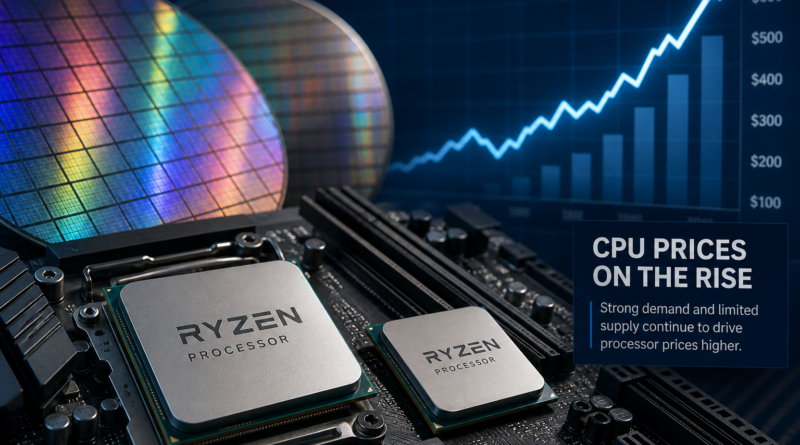 AMD informuje partnerów o możliwej 10-procentowej podwyżce cen układów