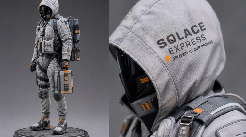 Literówka na drogiej figurce Sama Bridgesa. Fani Death Stranding zauważyli błąd