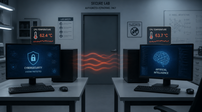 OpenAI wskazuje na możliwy kanał komunikacji między odizolowanymi komputerami przez zmiany temperatury