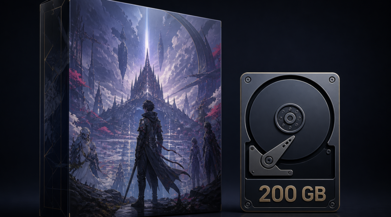Final Fantasy 7 Revelation może wymagać około 200 GB miejsca na dysku
