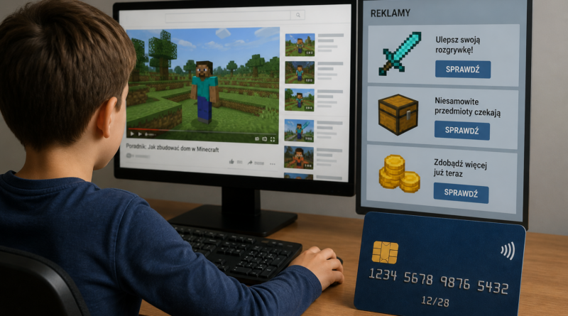 9-latek miał wydać ponad 118 tys. dolarów na reklamy kanału o Minecrafcie