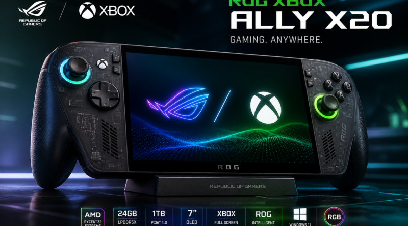 ASUS ROG Xbox Ally X20 OLED wyceniony na 1299 dolarów przed premierą 15 października