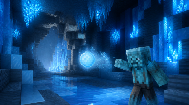 Minecraft otrzyma Lodowe Jaskinie. Mojang zapowiada nowe podziemia, wrogów i lodowe kule
