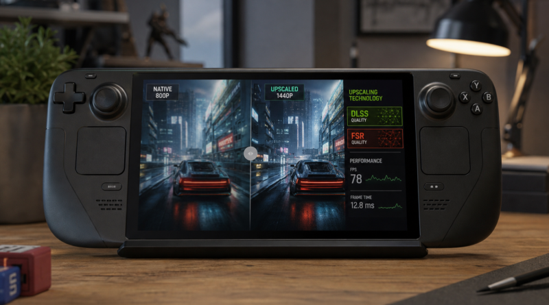 HelixSR uruchamia DLSS 3.7 na Steam Decku i handheldach z AMD