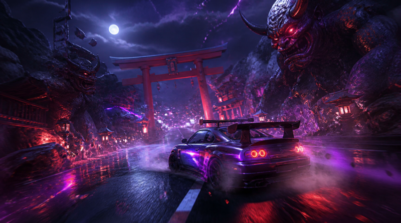 JDM: Ph4ntom Driver zapowiedziane. Gaming Factory szykuje demoniczny spin-off Japanese Drift Master