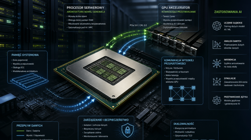 NVIDIA: rozwój AI może przywrócić znaczenie wydajności jednego wątku w procesorach serwerowych