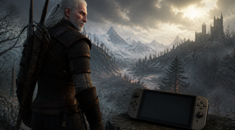 Wiedźmin 3 Remastered z aktualizacją 5.01 na Nintendo Switch 2
