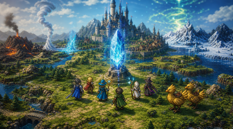 Final Fantasy Resonance ocenione: klasyczne jRPG z nostalgią i turową walką