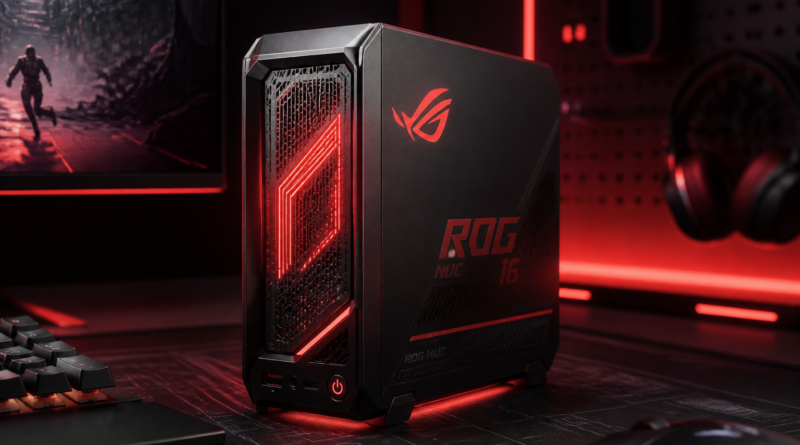 ASUS prezentuje ROG NUC 16 Phantom Blade Zero Edition z kartą do GeForce RTX 5080
