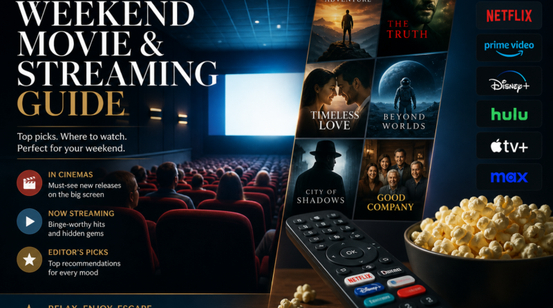 Weekendowe premiery w streamingu i kinach. Nowości na Netflixie, Apple TV+, SkyShowtime i dużym ekranie